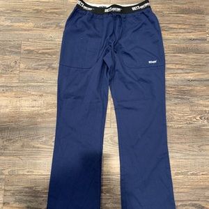 Greys anatomy navy active scrub pants